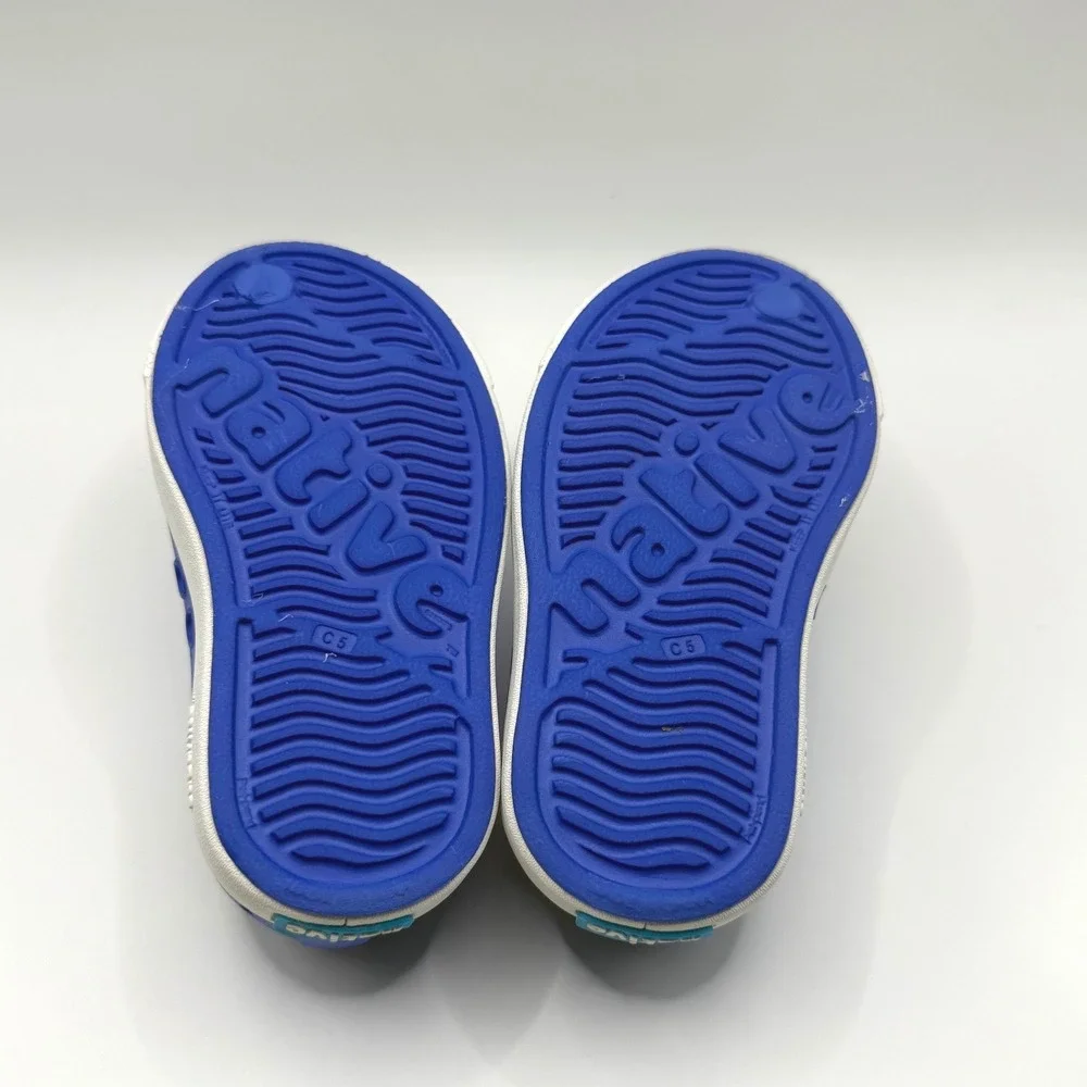 Native Kids Jefferson Blue Water Shoes Toddler Size 5 Slip On Sneakers